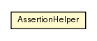 Package class diagram package AssertionHelper