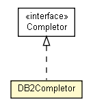 Package class diagram package DB2Completor